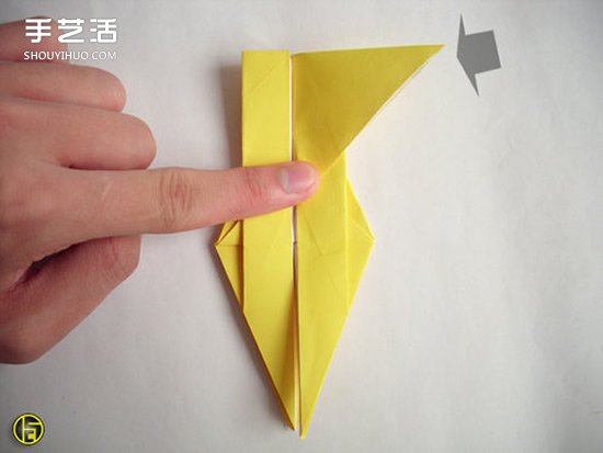 折纸狼人图解过程步骤 复杂狼人的折法教程 -  www.shouyihuo.com
