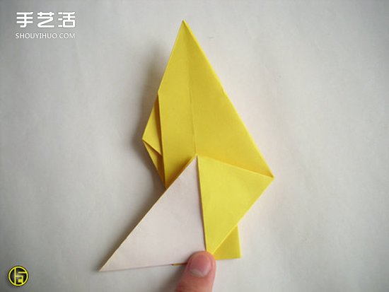 折纸狼人图解过程步骤 复杂狼人的折法教程 -  www.shouyihuo.com