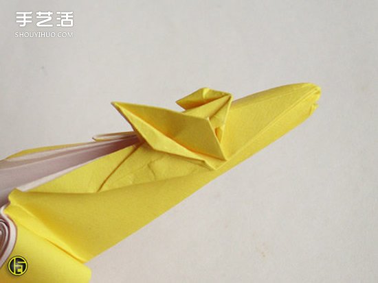 折纸狼人图解过程步骤 复杂狼人的折法教程 -  www.shouyihuo.com