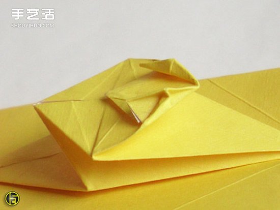 折纸狼人图解过程步骤 复杂狼人的折法教程 -  www.shouyihuo.com
