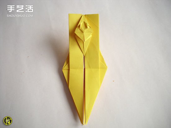 折纸狼人图解过程步骤 复杂狼人的折法教程 -  www.shouyihuo.com