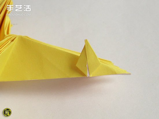 折纸狼人图解过程步骤 复杂狼人的折法教程 -  www.shouyihuo.com