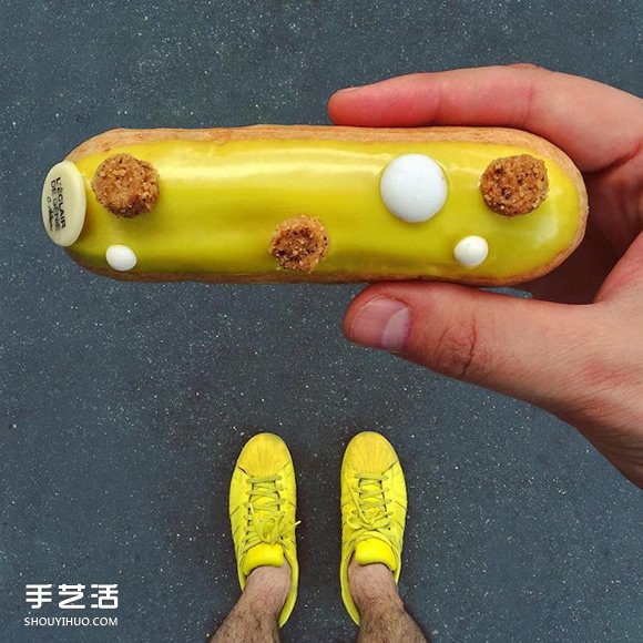 鞋子点心的完美搭配！巴黎甜点师傅的时尚穿搭 -  www.shouyihuo.com