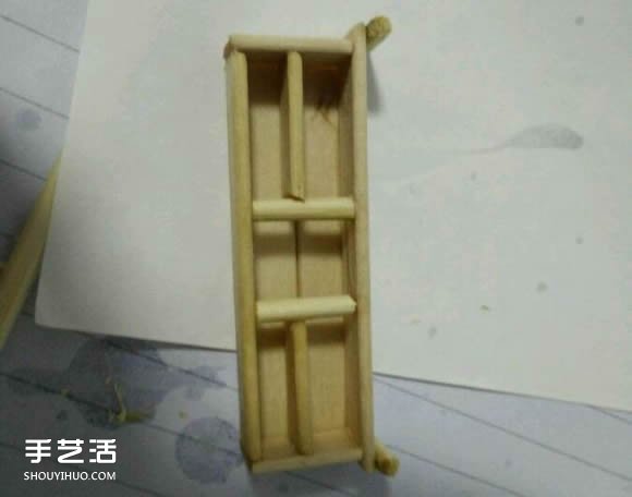 一次性筷子手工制作逼真别墅模型 步骤超全！ -  www.shouyihuo.com