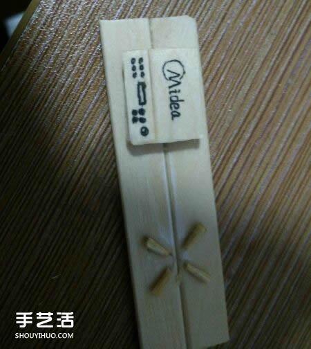 一次性筷子手工制作逼真别墅模型 步骤超全！ -  www.shouyihuo.com