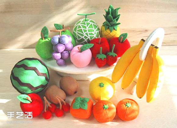 不织布模型图片欣赏 精美手工布艺模型作品 -  www.shouyihuo.com