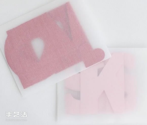 情人节英文文字卡片DIY 自制情人节爱语教程 -  www.shouyihuo.com