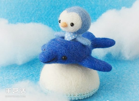 治愈系羊毛毡作品图片 最萌羊毛毡手作欣赏 -  www.shouyihuo.com