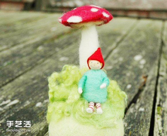 治愈系羊毛毡作品图片 最萌羊毛毡手作欣赏 -  www.shouyihuo.com