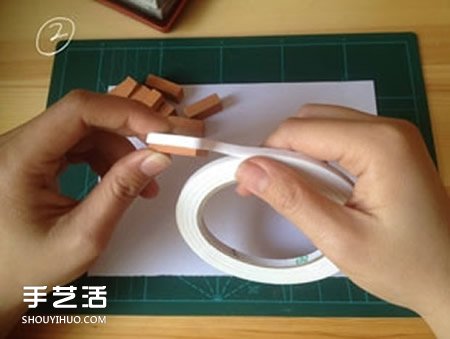 陶土小红砖手工制作花盆 迷你方形花盆DIY教程 -  www.shouyihuo.com