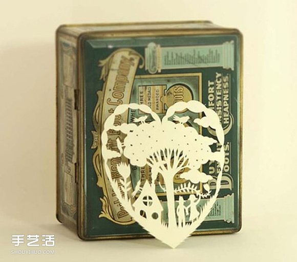Elsa Mora剪纸作品欣赏 细腻静谧的童话世界 -  www.shouyihuo.com