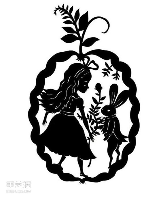 Elsa Mora剪纸作品欣赏 细腻静谧的童话世界 -  www.shouyihuo.com