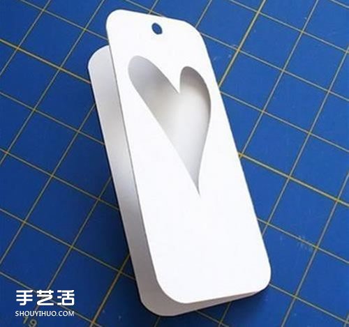送情人的爱心书签DIY 自制情人节书签图解 -  www.shouyihuo.com