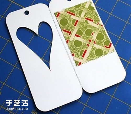 送情人的爱心书签DIY 自制情人节书签图解 -  www.shouyihuo.com