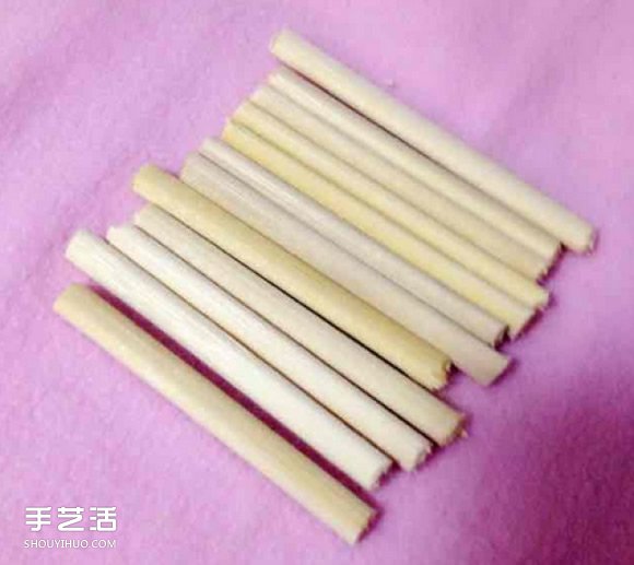 一次性筷子手工制作带扶手椅子的方法图解 -  www.shouyihuo.com