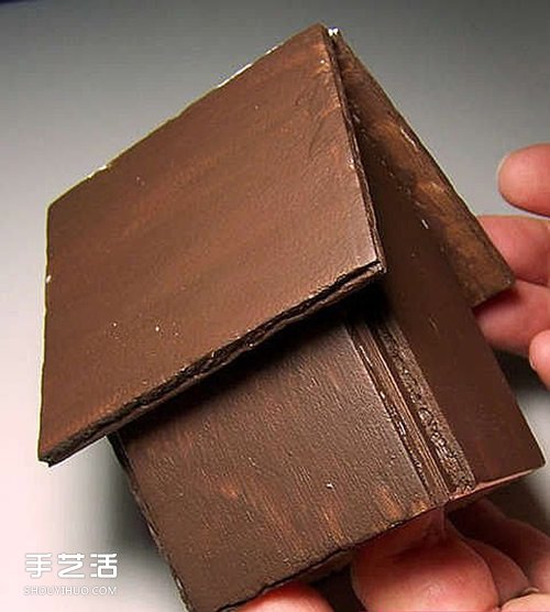 圣诞姜饼屋的做法图解 手工姜饼屋DIY制作方法 -  www.shouyihuo.com