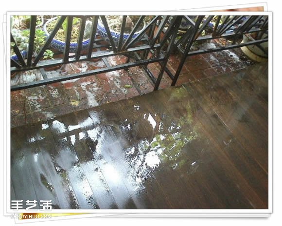 铁架子废物利用 DIY手工制作搁置花盆的架子 -  www.shouyihuo.com