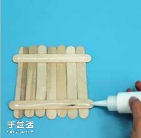 冰棍棒手工制作小帆船 幼儿冰棍棒小船的做法 -  www.shouyihuo.com