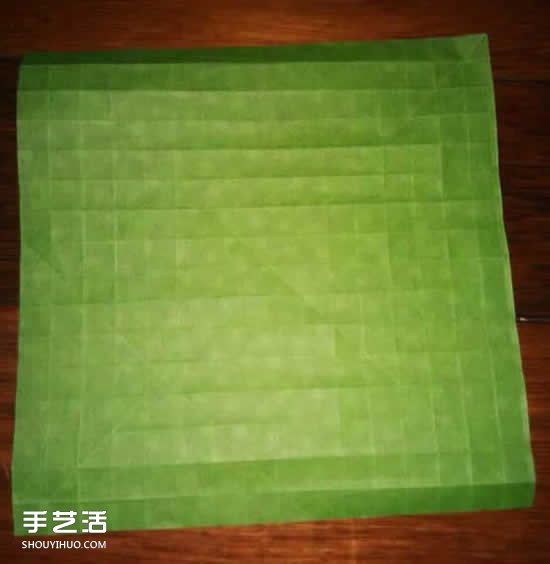 手工秃鹫折纸图解教程 秃鹫的折叠方法过程 -  www.shouyihuo.com