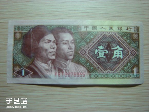 纸币折纸照相机图解 美金折相机的折法详解 -  www.shouyihuo.com
