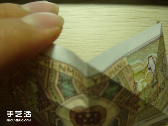 纸币折纸照相机图解 美金折相机的折法详解 -  www.shouyihuo.com