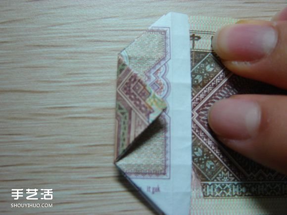 纸币折纸照相机图解 美金折相机的折法详解 -  www.shouyihuo.com
