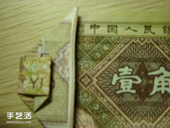 纸币折纸照相机图解 美金折相机的折法详解 -  www.shouyihuo.com