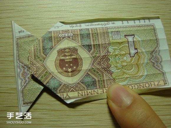 纸币折纸照相机图解 美金折相机的折法详解 -  www.shouyihuo.com