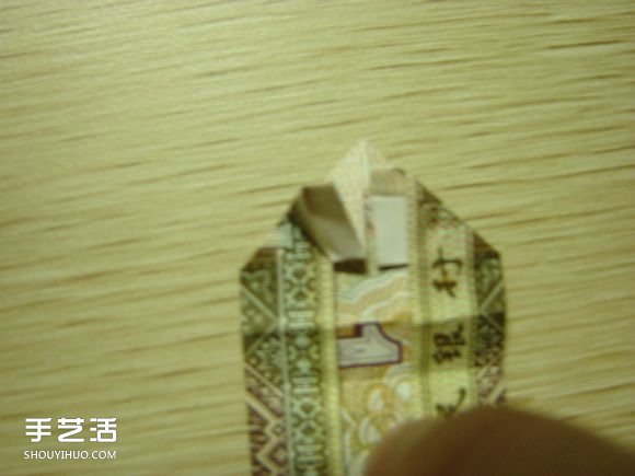 纸币折纸照相机图解 美金折相机的折法详解 -  www.shouyihuo.com