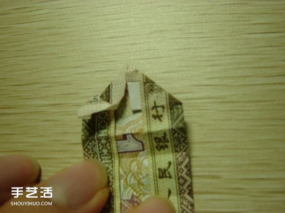 纸币折纸照相机图解 美金折相机的折法详解 -  www.shouyihuo.com