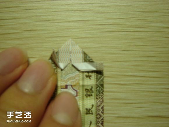 纸币折纸照相机图解 美金折相机的折法详解 -  www.shouyihuo.com