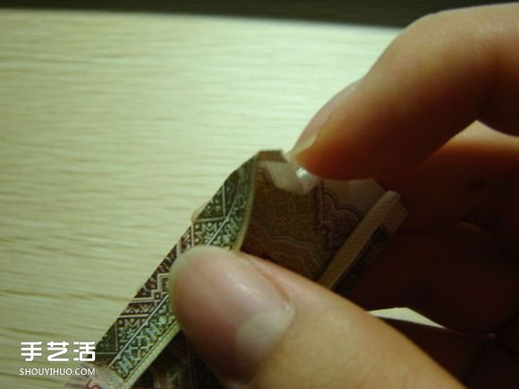 纸币折纸照相机图解 美金折相机的折法详解 -  www.shouyihuo.com