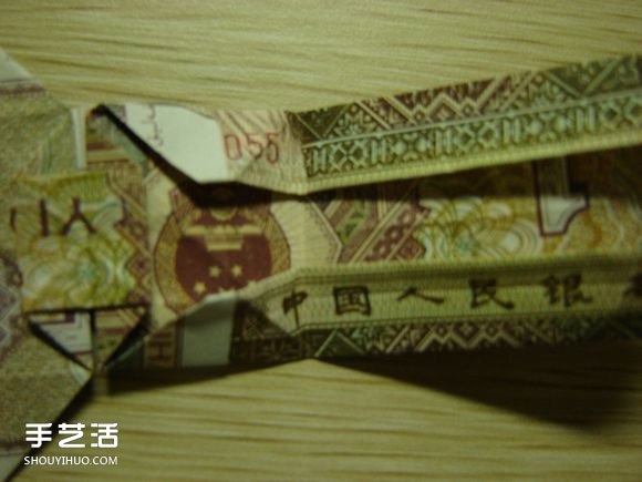 纸币折纸照相机图解 美金折相机的折法详解 -  www.shouyihuo.com
