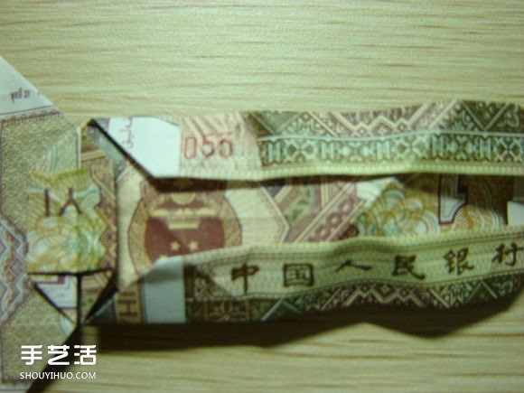 纸币折纸照相机图解 美金折相机的折法详解 -  www.shouyihuo.com