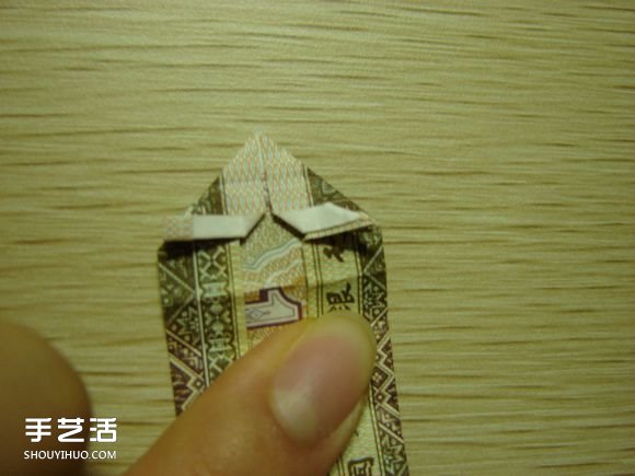 纸币折纸照相机图解 美金折相机的折法详解 -  www.shouyihuo.com
