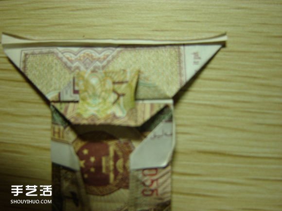 纸币折纸照相机图解 美金折相机的折法详解 -  www.shouyihuo.com