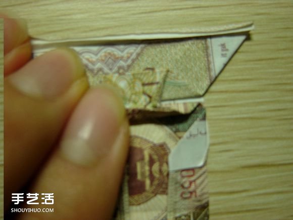 纸币折纸照相机图解 美金折相机的折法详解 -  www.shouyihuo.com