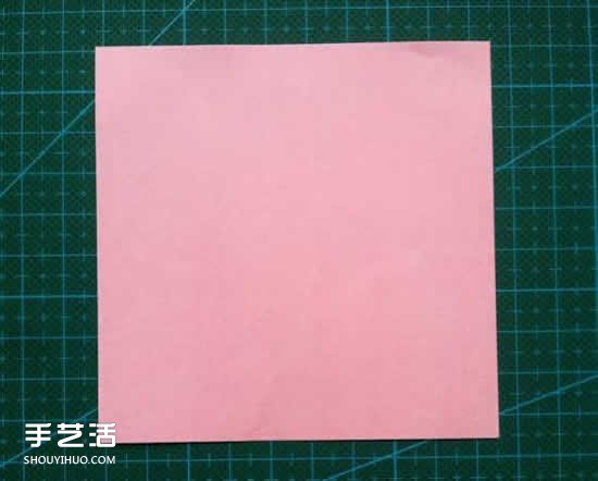 儿童折纸裙子图解教程 简单小裙子的折叠方法 -  www.shouyihuo.com