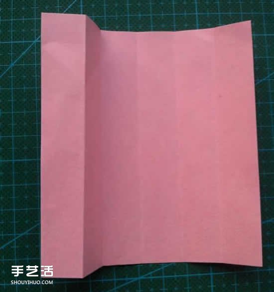 儿童折纸裙子图解教程 简单小裙子的折叠方法 -  www.shouyihuo.com