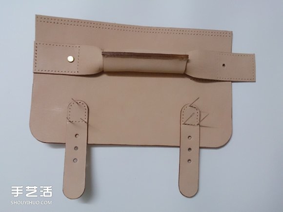 植鞣革剑桥包制作教程 自制剑桥包DIY方法图解 -  www.shouyihuo.com