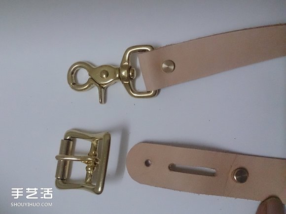 植鞣革剑桥包制作教程 自制剑桥包DIY方法图解 -  www.shouyihuo.com