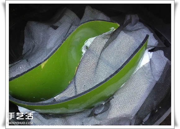 废品利用手工制作盆景 塑料废弃物DIY盆景教程 -  www.shouyihuo.com