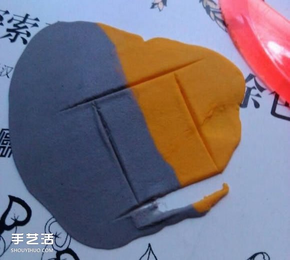 超轻粘土招财猫教程 找食的招财猫粘土DIY -  www.shouyihuo.com