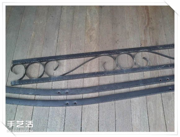 铁架DIY花盆架子图解 旧玩具废物利用做花盆架 -  www.shouyihuo.com