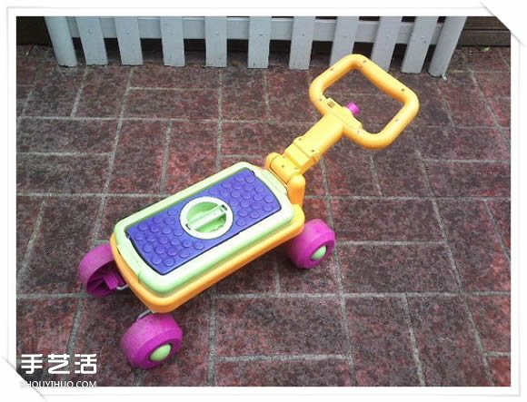 铁架DIY花盆架子图解 旧玩具废物利用做花盆架 -  www.shouyihuo.com