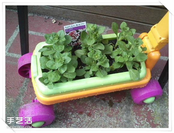 铁架DIY花盆架子图解 旧玩具废物利用做花盆架 -  www.shouyihuo.com