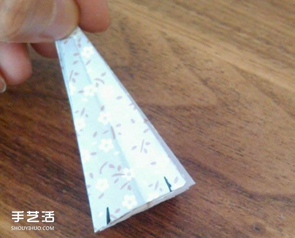 DIY油纸伞制作教程 迷你油纸伞的折叠图解 -  www.shouyihuo.com