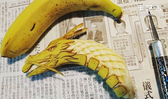 食物雕刻家Gaku  将平凡的蔬果雕刻成艺术品 -  www.shouyihuo.com
