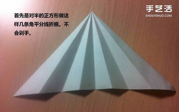 白天鹅折纸图解教程 纸折天鹅的方法步骤 -  www.shouyihuo.com