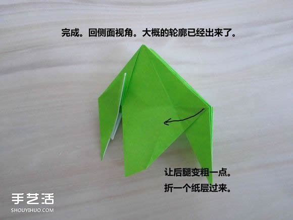 复杂折纸大象步骤图解 提供cp图和实拍教程 -  www.shouyihuo.com